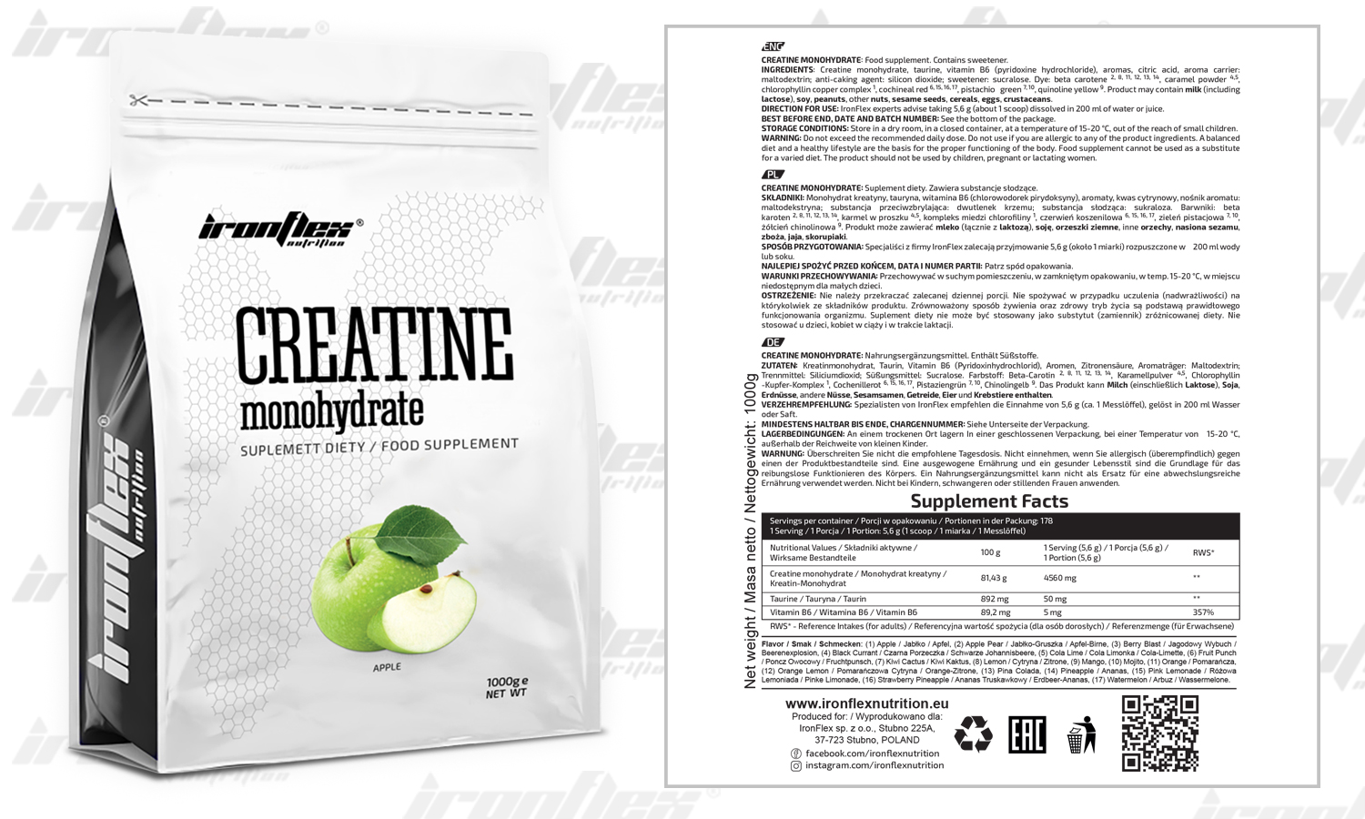 Monohydrat kreatyny tauryna witamina b6